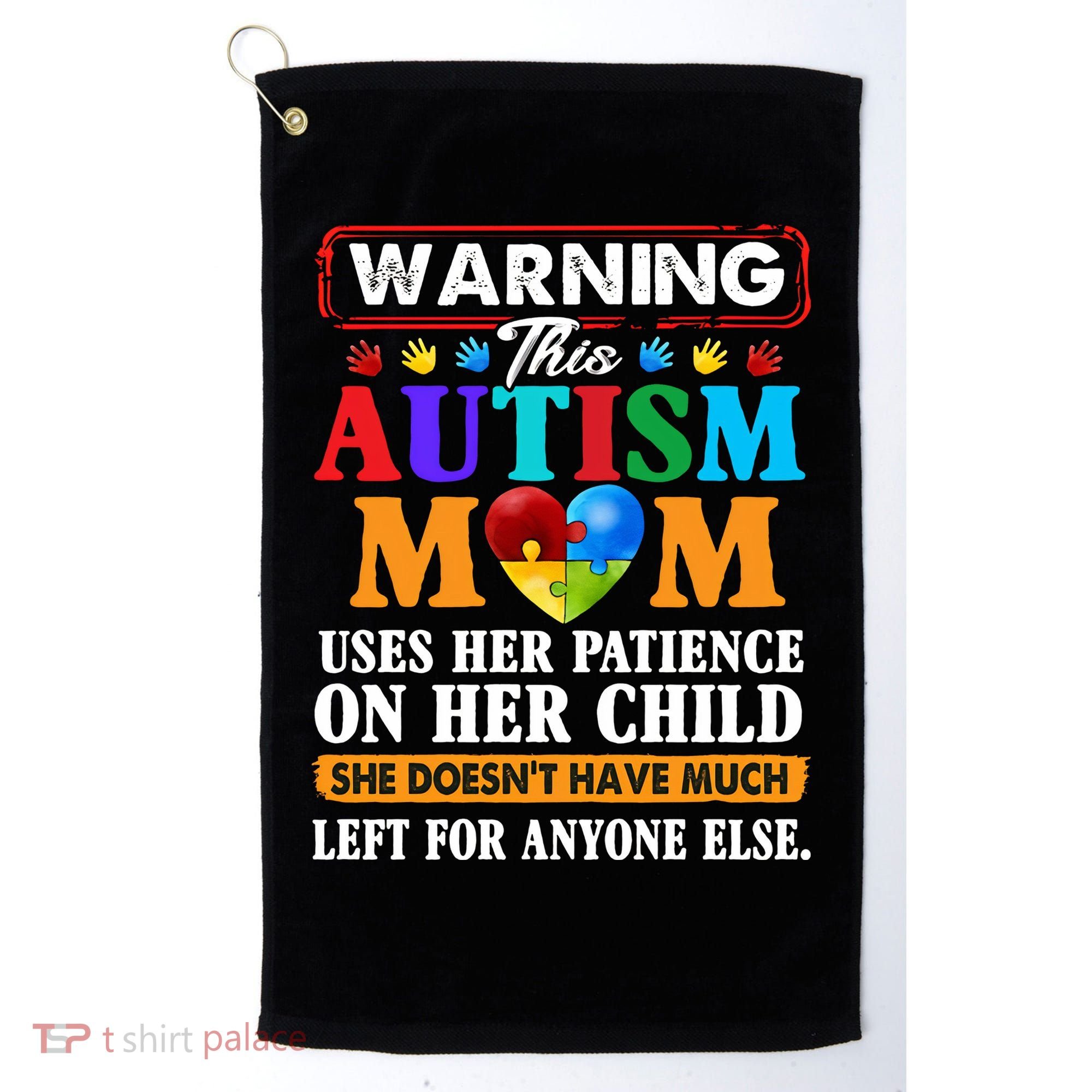 Autism Mom Golf Towel