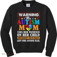 Autism Mom Kids Sweatshirt thumb 0