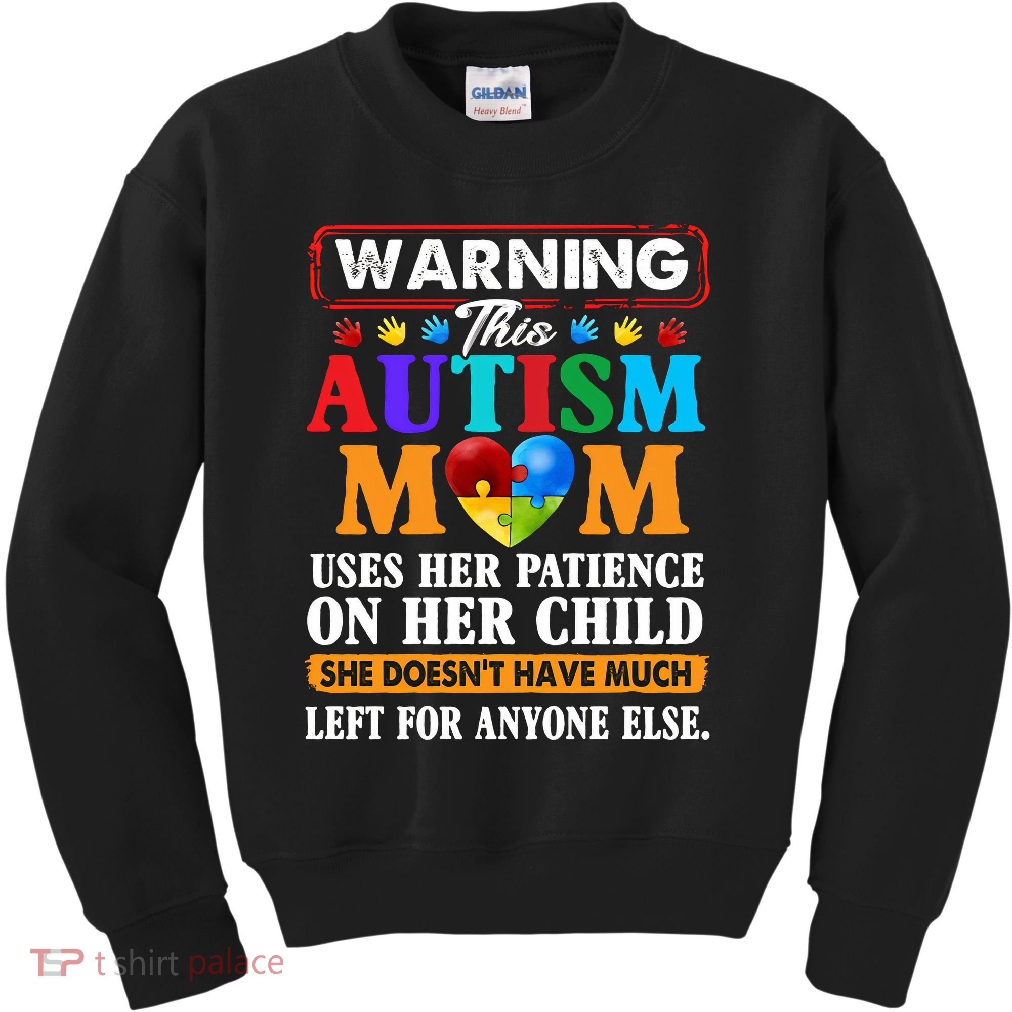 Autism Mom Kids Sweatshirt
