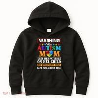 Autism Mom Kids Hoodie thumb 0