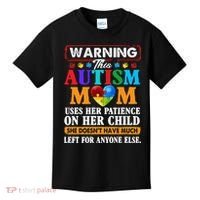 Autism Mom Kids T-Shirt thumb 0