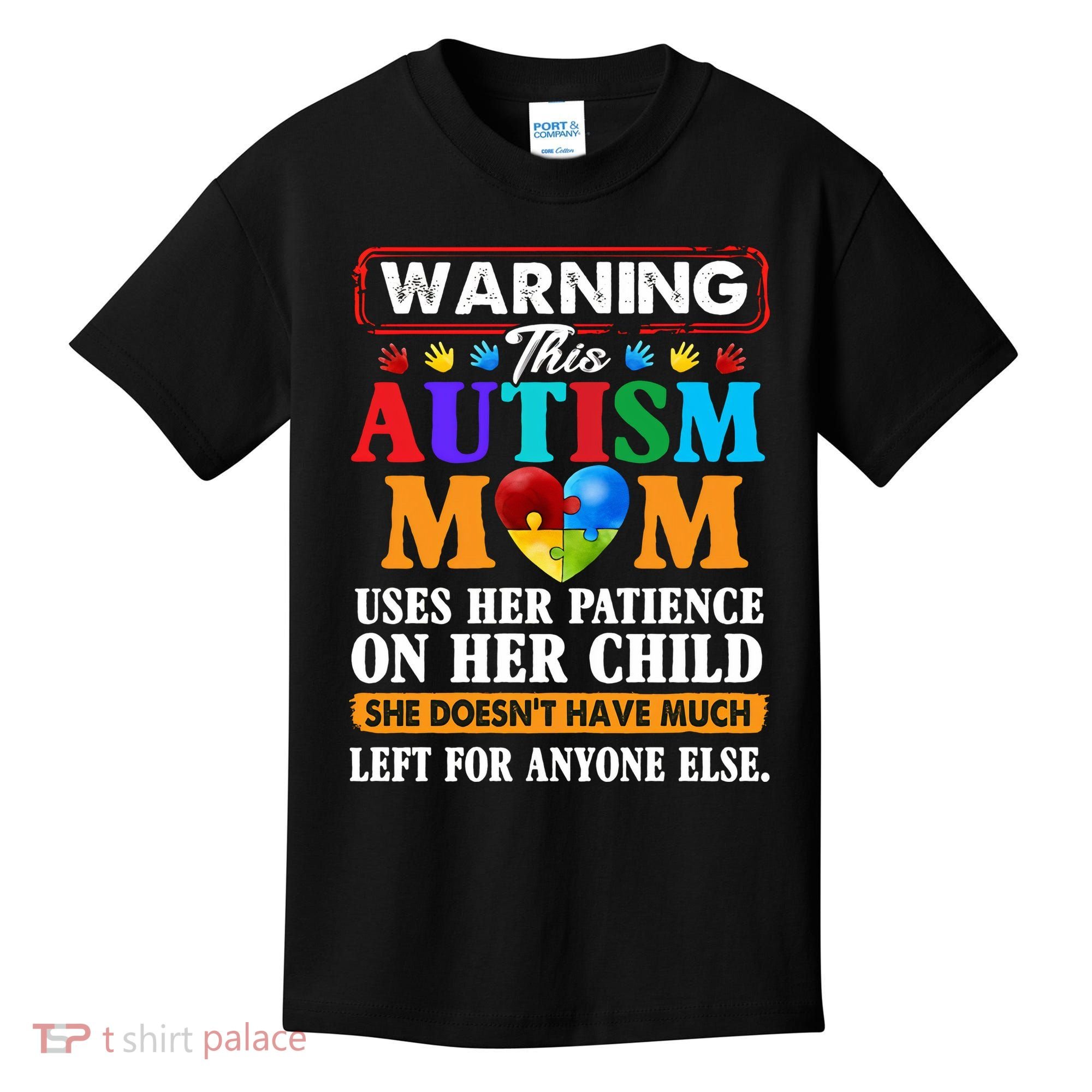 Autism Mom Kids T-Shirt