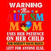 Autism Mom Santa Hat thumb 1