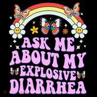 Ask Me About My Explosive Diarrhea Edgy Adult Humor Funny Gift Coffee Mug thumb 5