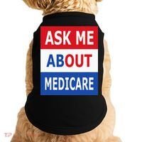 Ask Me About Medicare Insurance Agent Broker Doggie Tank thumb 0