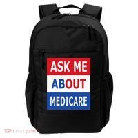 Ask Me About Medicare Insurance Agent Broker Backpack thumb 0