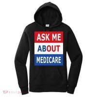 Ask Me About Medicare Insurance Agent Broker Women's Hoodie thumb 0