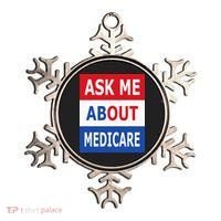 Ask Me About Medicare Insurance Agent Broker Ornament thumb 0