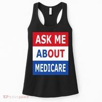 Ask Me About Medicare Insurance Agent Broker Women's Tank Top thumb 0