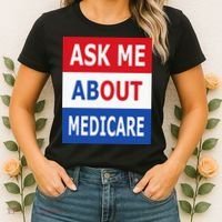Ask Me About Medicare Insurance Agent Broker Women's T-Shirt thumb 2