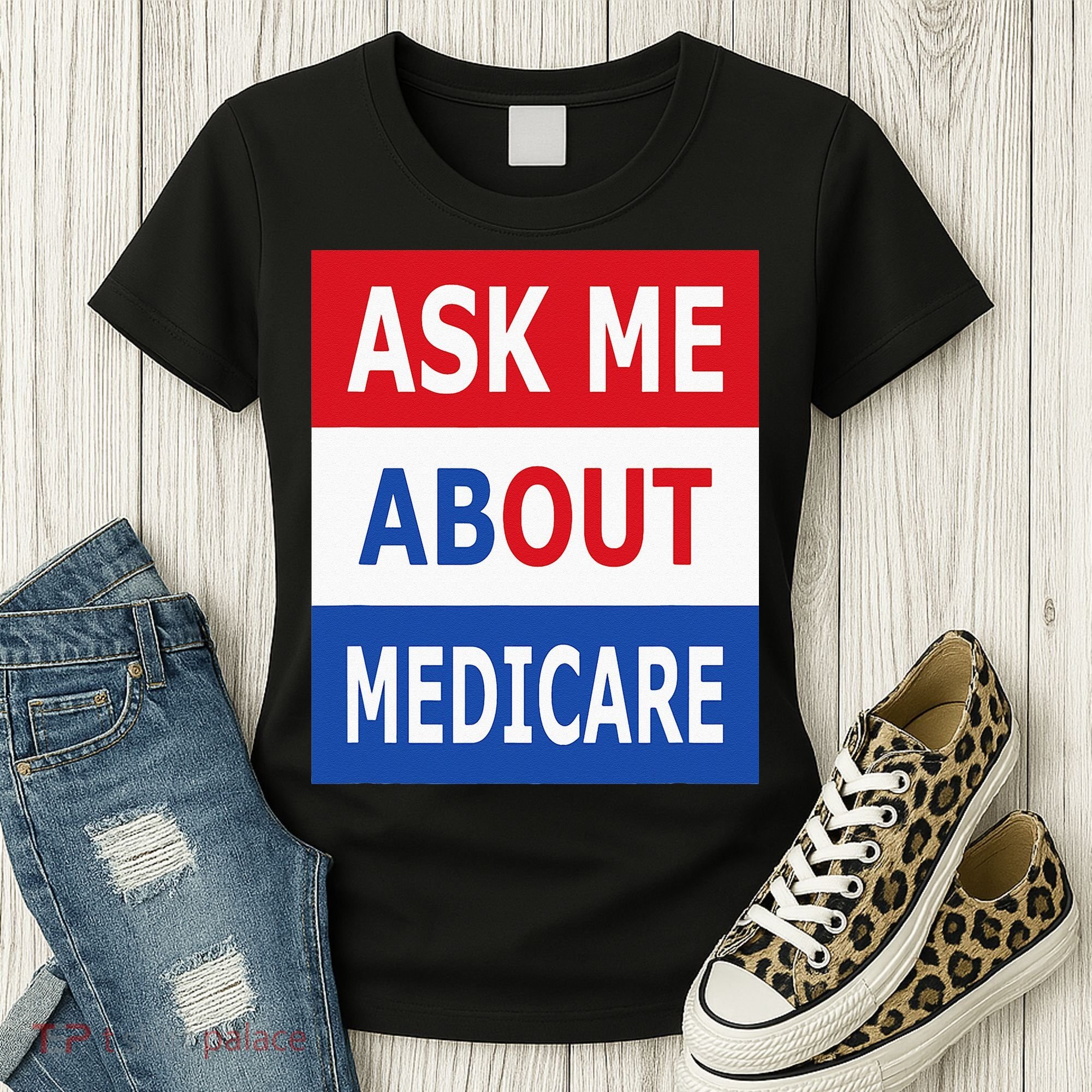 Ask Me About Medicare Insurance Agent Broker Women's T-Shirt