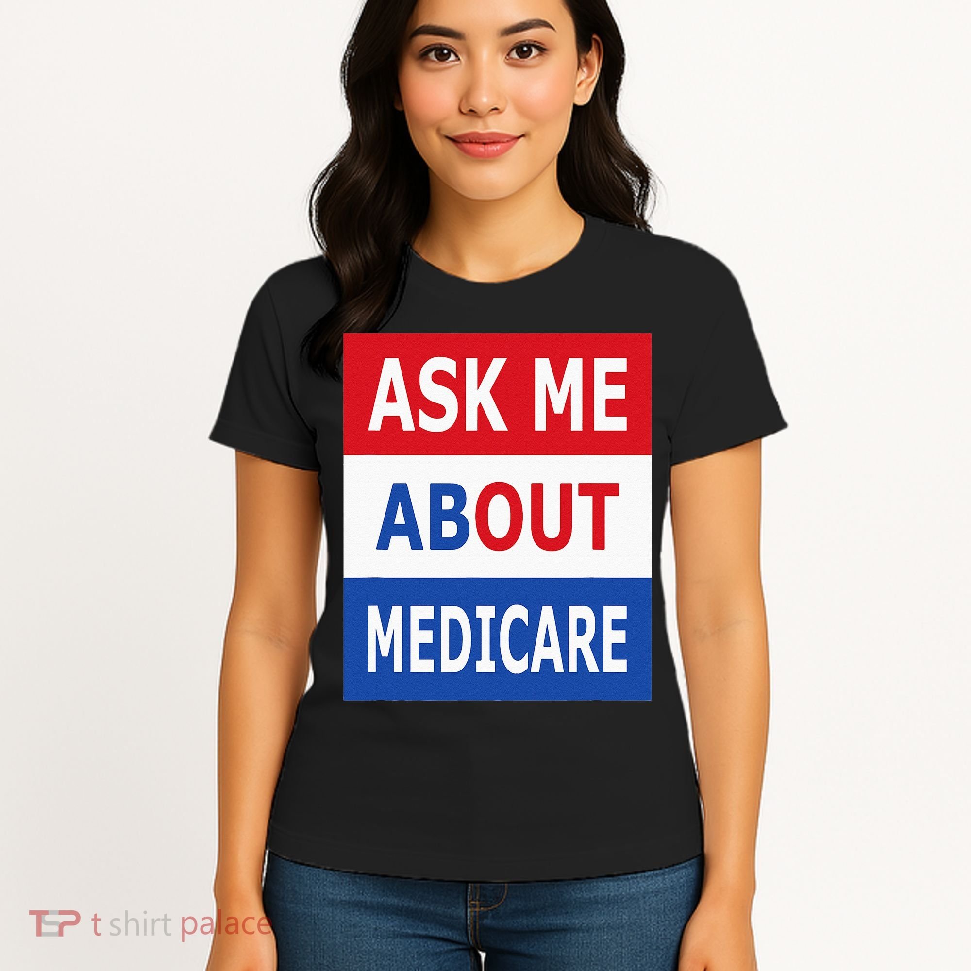 Ask Me About Medicare Insurance Agent Broker Women's T-Shirt