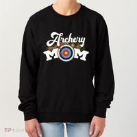 Archery Mom Archer Bow Arrow Mother's Day Sports Lover Gift Women's Sweatshirt thumb 0