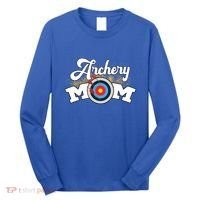 Archery Mom Archer Bow Arrow Mother's Day Sports Lover Gift Long Sleeve Shirt thumb 0