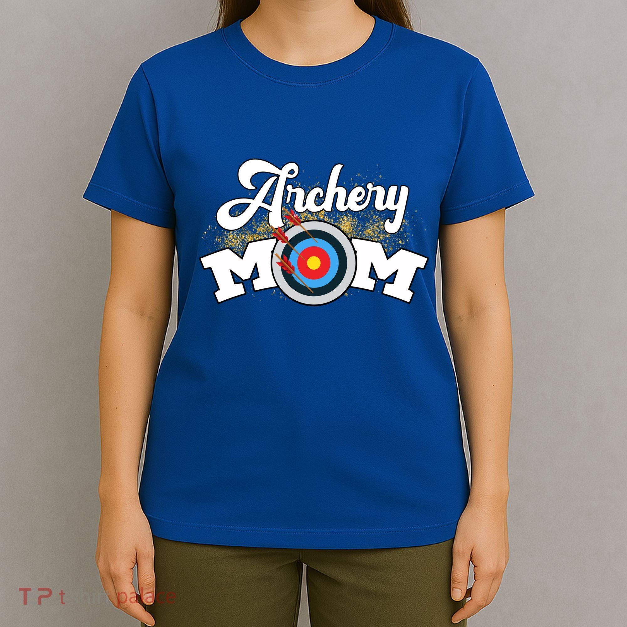 Archery Mom Archer Bow Arrow Mother's Day Sports Lover Gift T-Shirt