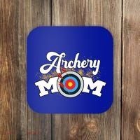 Archery Mom Archer Bow Arrow Mother's Day Sports Lover Gift Coaster thumb 0