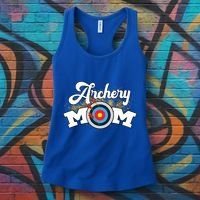 Archery Mom Archer Bow Arrow Mother's Day Sports Lover Gift Women's Tank Top thumb 3