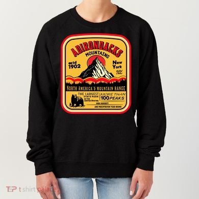 Adirondack Mountains (Adk) Aged Look Women's Sweatshirt