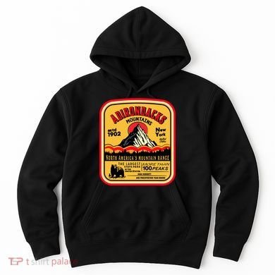 Adirondack Mountains (Adk) Aged Look Hoodie