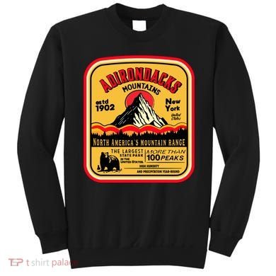 Adirondack Mountains (Adk) Aged Look Sweatshirt
