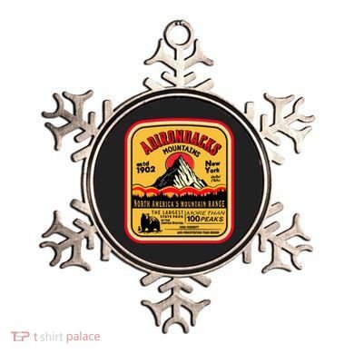 Adirondack Mountains (Adk) Aged Look Ornament