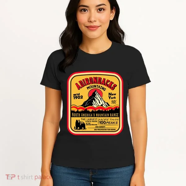 Adirondack Mountains (Adk) Aged Look Women's T-Shirt