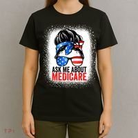 Ask Me About Medicare Insurance Agent Broker Sales Marketing T-Shirt thumb 4