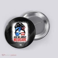 Ask Me About Medicare Insurance Agent Broker Sales Marketing Button thumb 0