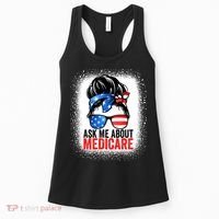 Ask Me About Medicare Insurance Agent Broker Sales Marketing Women's Tank Top thumb 0