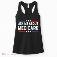 Ask Me About Medicare Health Insurance Consultant Women's Tank Top thumb 0