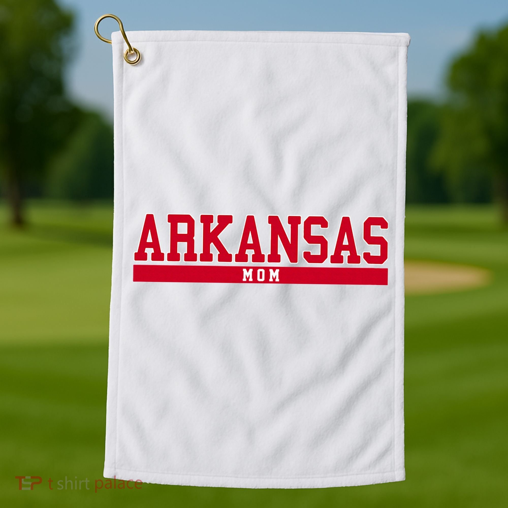 Arkansas Mom Golf Towel