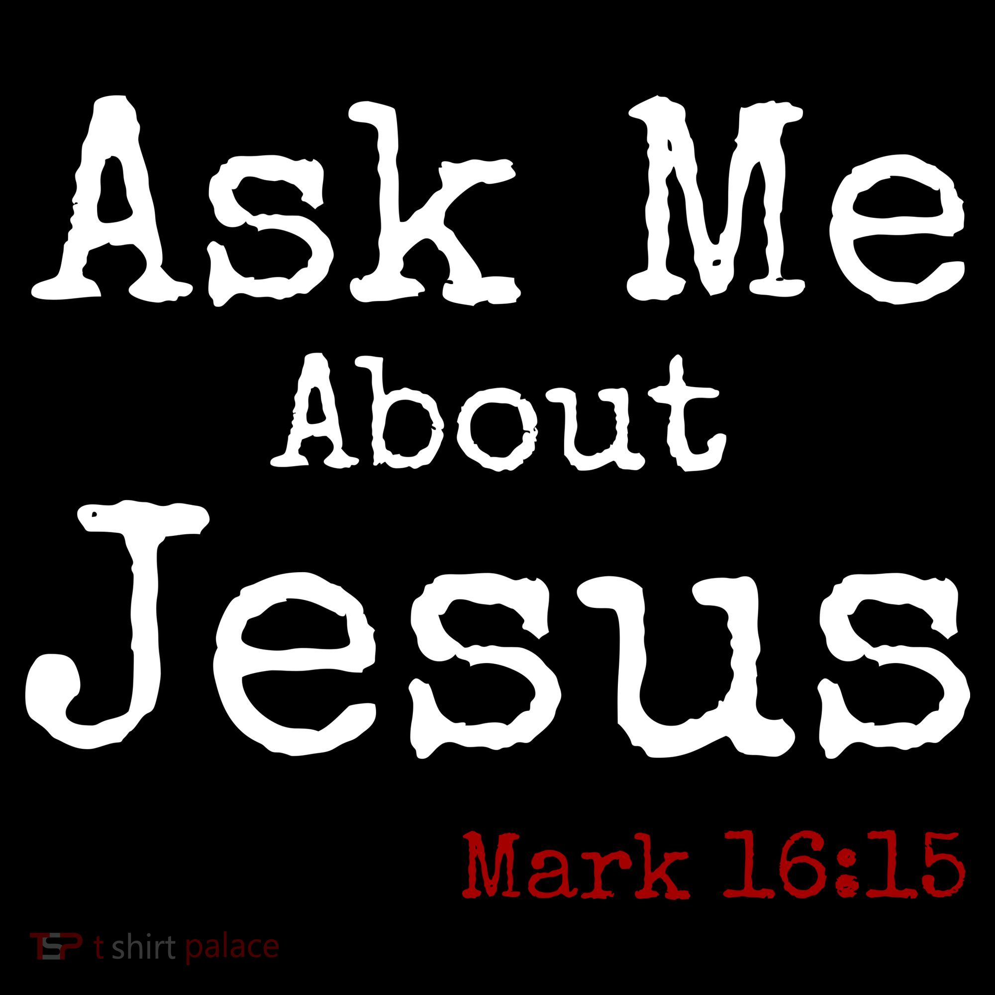 Ask Me About Jesus Doggie Tank