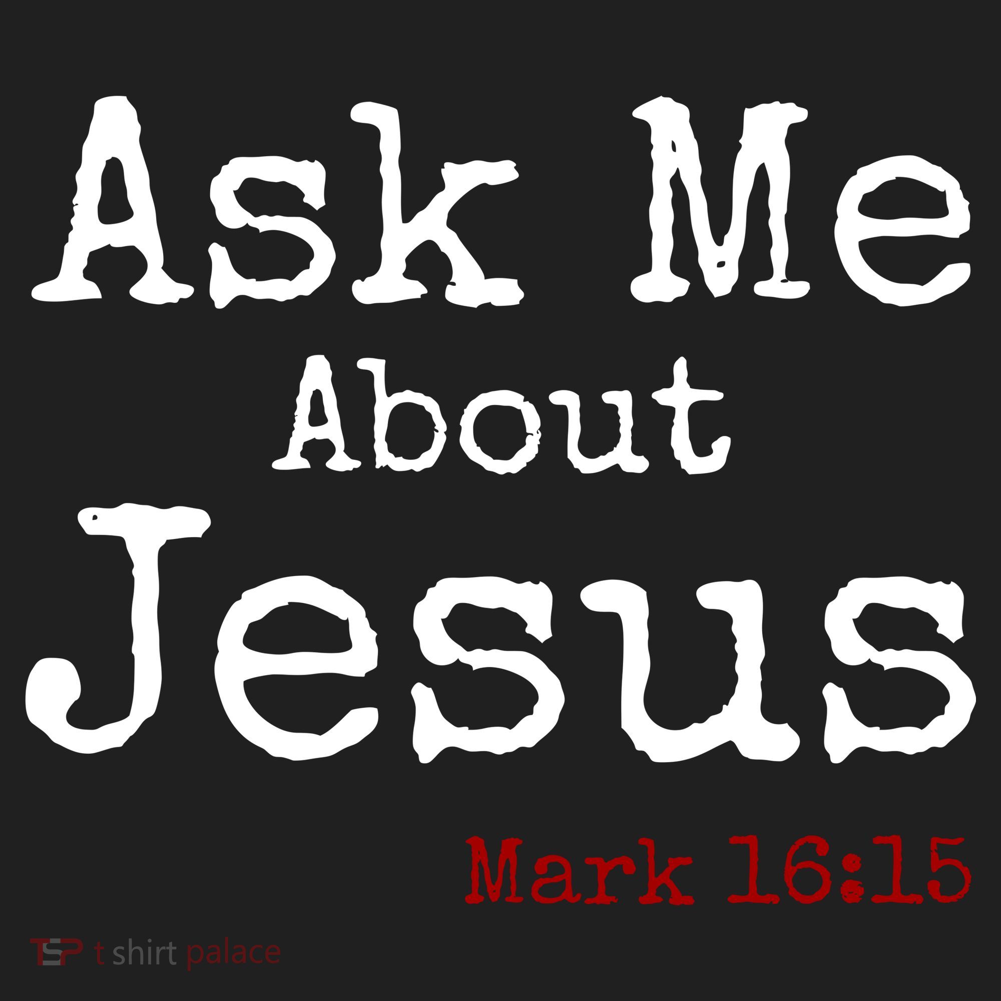 Ask Me About Jesus Golf Towel