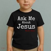 Ask Me About Jesus Toddler T-Shirt thumb 2