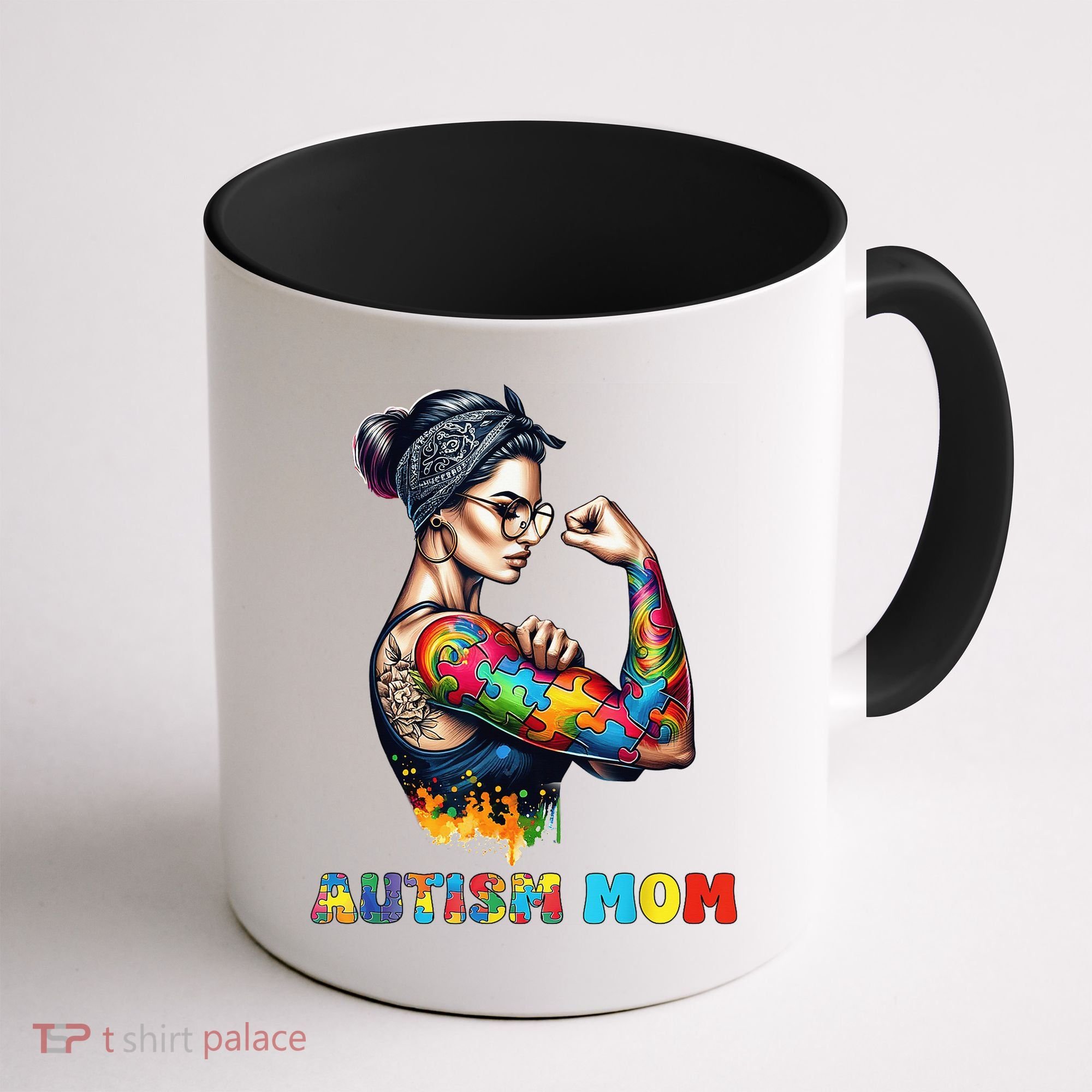 Autism Mom Autism Awareness Strong And Proud Autistic Coffee Mug