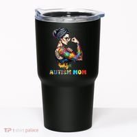 Autism Mom Autism Awareness Strong And Proud Autistic Tumbler thumb 0