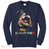 Autism Mom Autism Awareness Strong And Proud Autistic Sweatshirt thumb 0