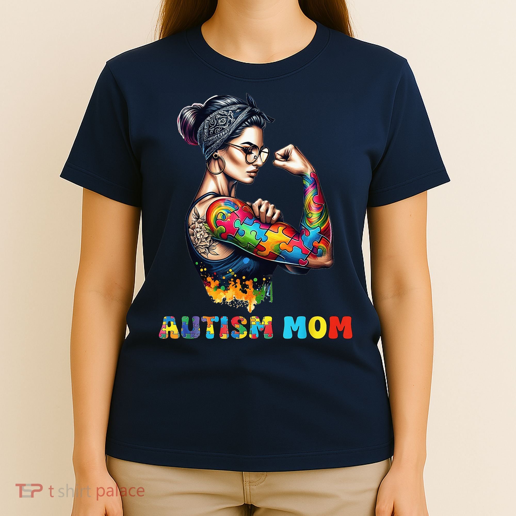 Autism Mom Autism Awareness Strong And Proud Autistic T-Shirt