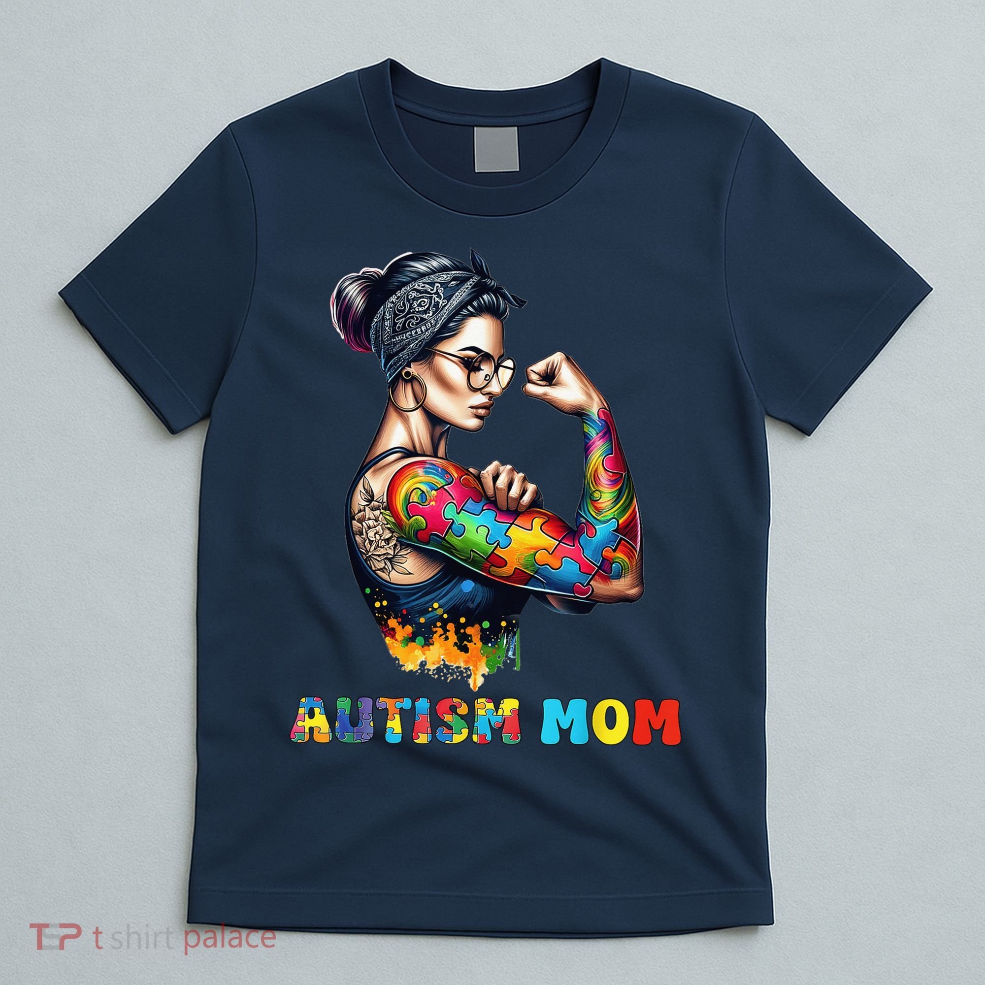 Autism Mom Autism Awareness Strong And Proud Autistic T-Shirt