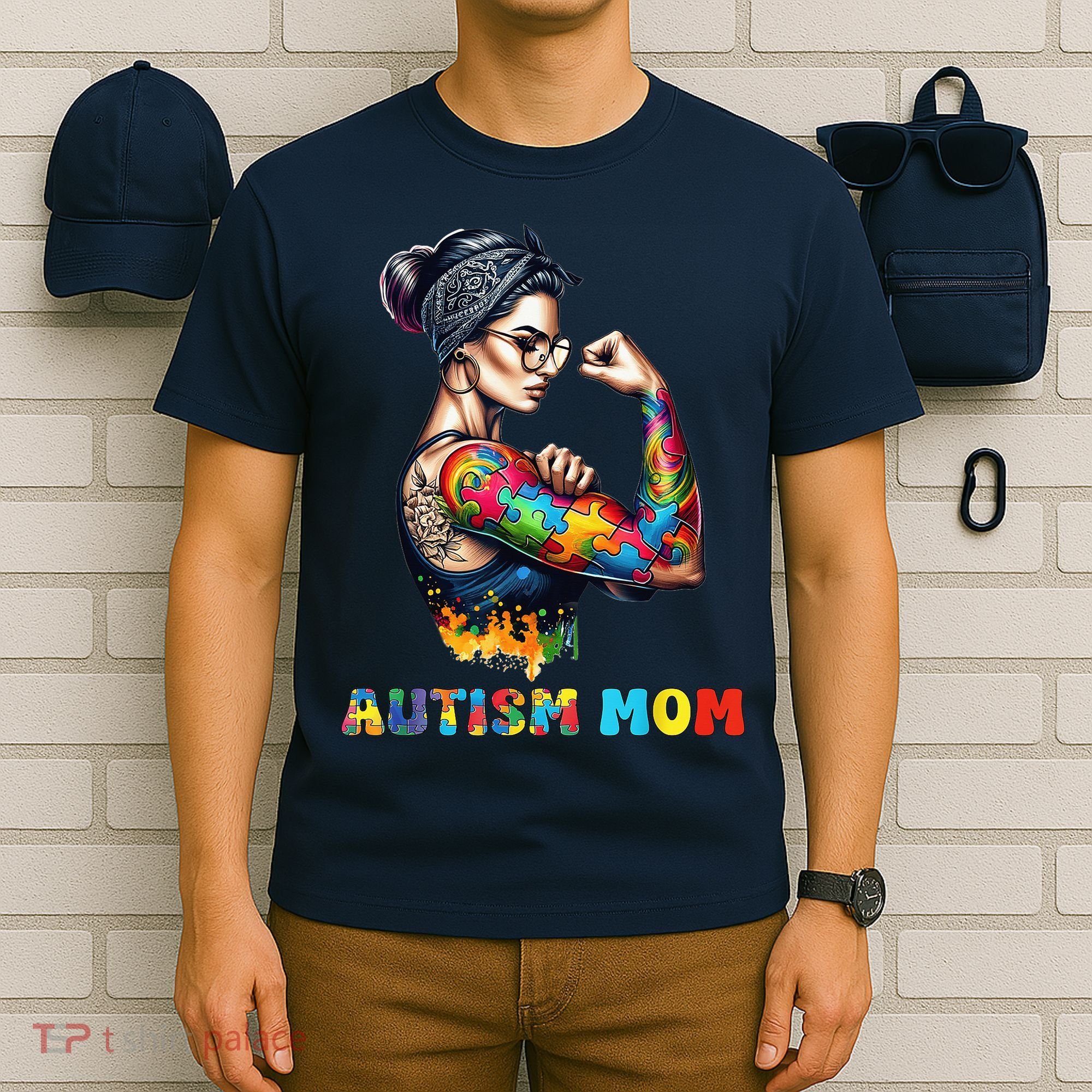 Autism Mom Autism Awareness Strong And Proud Autistic T-Shirt