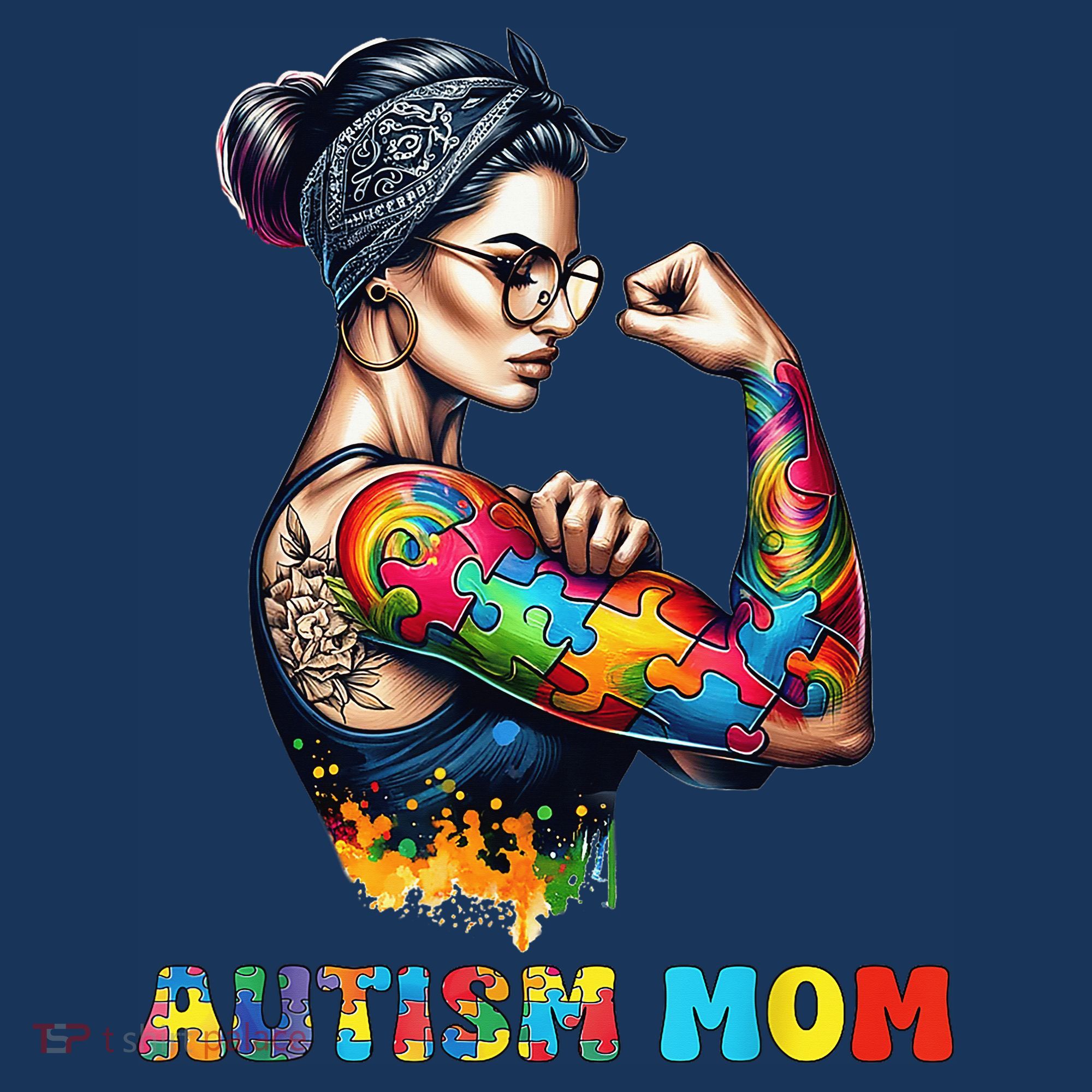 Autism Mom Autism Awareness Strong And Proud Autistic Women's Hoodie