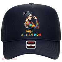 Autism Mom Autism Awareness Strong And Proud Autistic Hat thumb 0