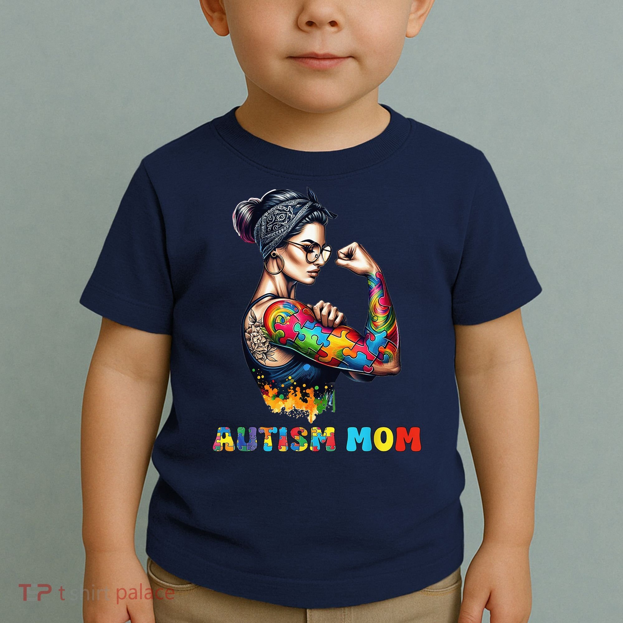 Autism Mom Autism Awareness Strong And Proud Autistic Toddler T-Shirt