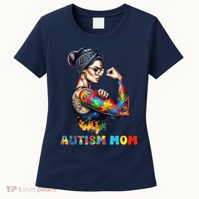 Autism Mom Autism Awareness Strong And Proud Autistic Women's T-Shirt