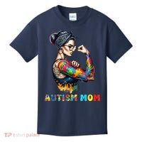 Autism Mom Autism Awareness Strong And Proud Autistic Kids T-Shirt thumb 0