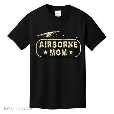 Airborne Mom Kids T-Shirt