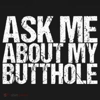 Ask Me About My Butthole Retro Funny Tote Bag thumb 2