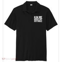 Ask Me About My Butthole Retro Funny Sport-Tek Posi-UV Pro Polo thumb 0
