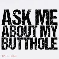 Ask Me About My Butthole Retro Funny Garment-Dyed Sweatshirt thumb 2
