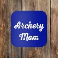 Archery Mom Archery Sport Lovers Gift Mom Mothers Day Cool Gift Coaster thumb 0